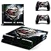 Produktbild Playstation 4 + 2 Controller Aufkleber Schutzfolie Set - Batman vs Superman /PS4