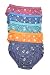 Pride Apparel Ladies Panties 100% Premium Combed Cotton Trendy In Multi Print Combo 5 Pack (75Cm - 100Cm) RS.349.00