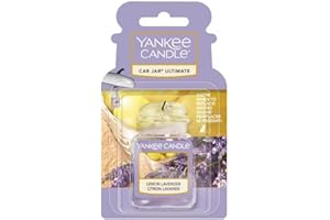 Yankee Candle Car Jar Ultimate Air Freshener | Lemon Lavender | Lasts up to 4 Weeks