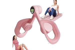 ANYINGKAI Attrezzo Ginnico per Interno Cosce Con timer,Allenatore per Muscoli del Pavimento Pelvico,Attrezzo Interno Coscia,Hip Trainer,Bodybuilding Fitness Perdita di Peso Dimagrante Attrezzo