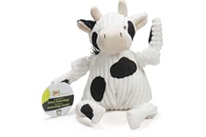 HuggleHounds Peluche in velluto a coste, resistente, taglia L