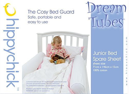 Hippychick Dream Tubes Bed Bumpers for Cot Bed/Junior Bed - Spare Sheet