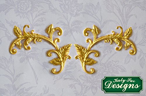 Leaf Flourish – Katy Sue Designs Silikonform für Tortendekorationen Cupcakes Fondant und Zuckerwaren - 3