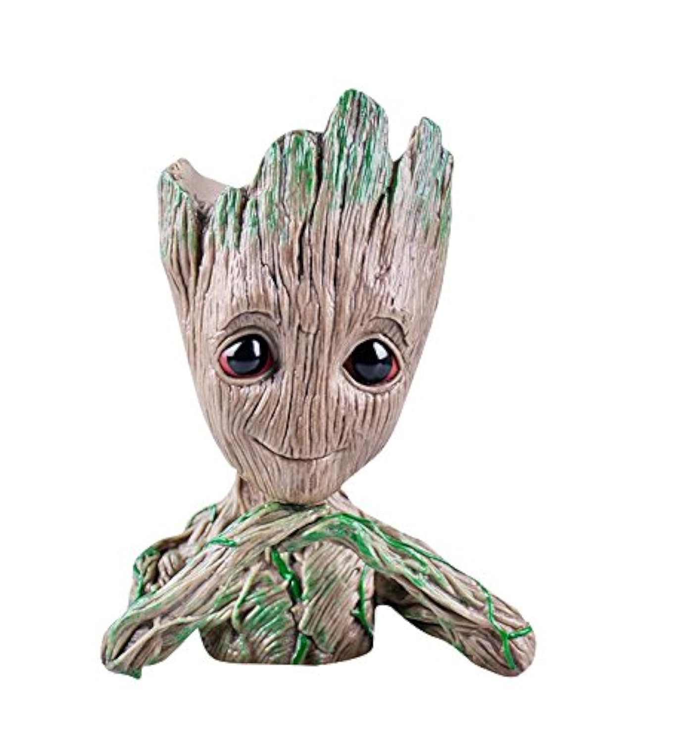 Asamoom Baby Groot Pot De Fleur Figurine Daction Marvel De Guardians Of The Galaxy Pour Plantes Et Stylos Je Sappelle Bebe Groot Parfait Comme Cadeau Jardin Jardinage