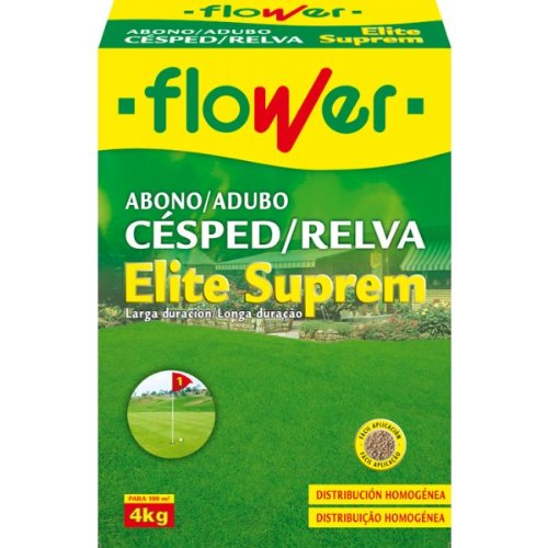 Preisvergleich Produktbild Flower 10562 Rasendünger Elite Suprem, Mikrogranulat, 4 kg