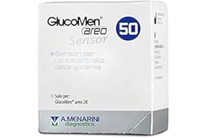 LULIZZIE MENARINI GLUCOMEN AREO SENSOR Blanco 50 TIRAS