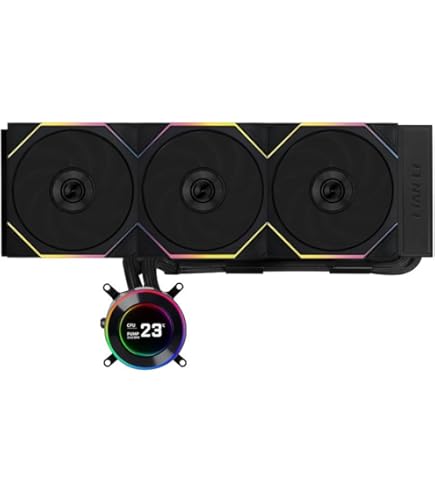 HydroShift LCD 360TL ブラック ファンなし LIAN LI HydroShift LCD 360R LL-HS-LCD-360R-BK [ブラック] 価格比較