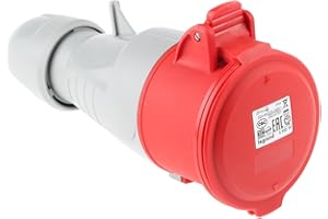 Legrand 555219 Prise mobile P17 IP44 32A, 380V~ à 415V~, 3P+N+T