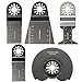 Produktbild Kerlana 5Pcs Mix Sägeblätter Oszillierende Multitool Für Parkside Arbeitszone Einhell Challenge Aeg Multitool (Color : -, Size : -)