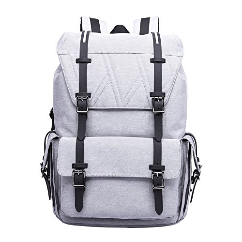 Evershop 24 liter Unisex Retro Oxford Wasserabweisend Rucks  cke Vintage-Stil Gro  er Kapazit  t Reiserucksack Wanderrucksack f  r Freizeit Camping Ou