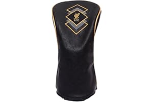 Liverpool F.C. Golf Driver Head Cover, 460cc, Polyurethane with Velour Interior, Black