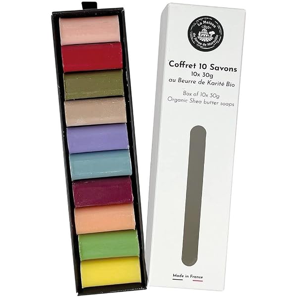 Maison Du Savon Arganöl Seife 100g – Rotwein-Duft, Für Alle Hauttypen