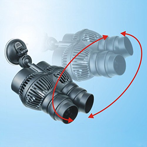 SunSun Dual-Strömungspumpe 6000 l/h 12W Wave Maker Süß- Salzwasser - 6