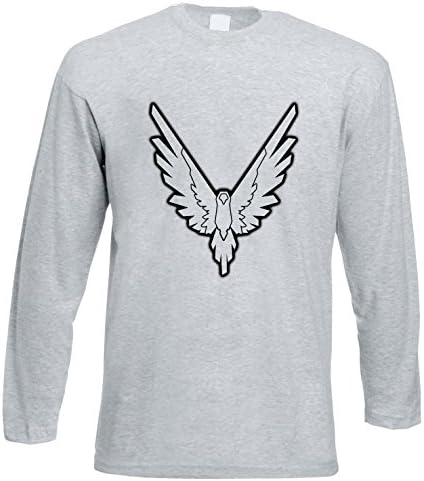 MAV001 Long Sleeve Childrens Kids Logang T Shirt Jake Paul Logan Logang JP Youtuber Maverick Team Various Colours (Grey, 12-13 Year)