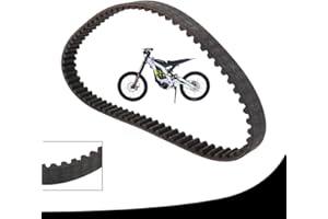 JFG RACING Surron Drive Belt,Motorbike Belt Drive E-Bike Transmission Drive Belt For Sur-Ron 560-8M Electric Dirt Bike Black