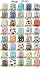 LittleBloom, Reusable Pocket Cloth Nappy, Fastener: Popper, Set of 1, Pattern 8, With 1 Microfibre Insert