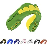 SAFEJAWZ Mouthguard. Slim Fit, Full Contact Gum Shield for Rugby, MMA & Boxing.