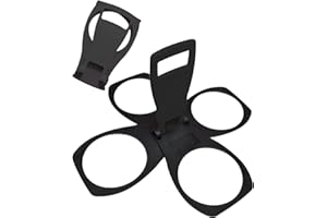 SCJJZ Support de transport pliable pour tasse,para café,bebidas,pintas,cervezas, tamaño de bolsillo resistente,reutilizable,fácil y seguro para bebidas calientes, Bandejas Para Transportar 4 Vasos