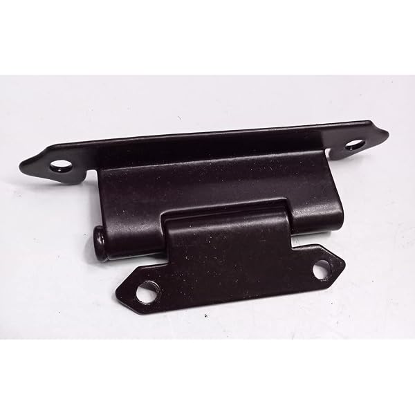 HOSOM 50-Pack 3/8 Inset Cabinet Hinges – Matte Black Self-Closing Cupboard Hinges With Screws & Door Bumpers For Kitchen & Bath