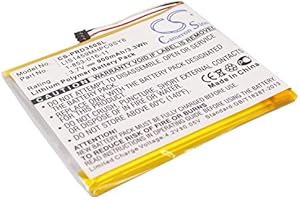 BORNMIO CS-PRD350SL Batterie 900mAh compatibile con [Sony] PRS-350, PRS-350SC, PRS-650, PRS-650BC, PRS-650RC sostituisce 1-853-016-11, compatibile con LIS1459MHPC9SY6)