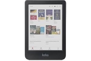 Kobo Clara Colour | Liseuse eBook Couleur | Écran Couleur E Ink Kaleido™ 3 sans Reflets de 6" | Option Mode Sombre | Étanche | Livres Audio | 16 Go de Stockage | Noir