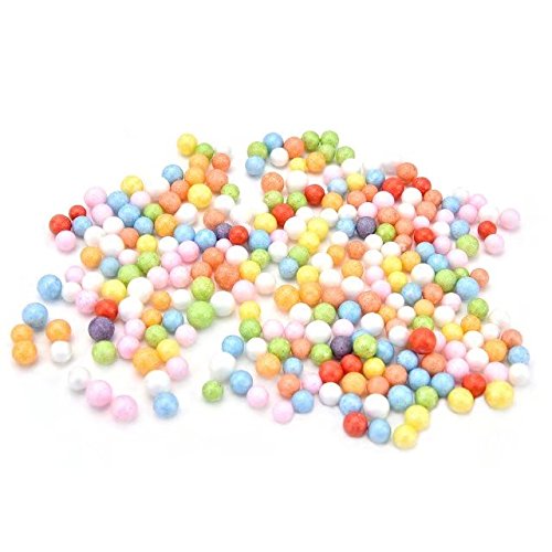 yixuan 4 Stück sortiert Farben Styropor Schaumstoff-Bälle Home Schule DIY Basteln Hochzeit Dekoration (0,08–0,3 7,6 cm) - 4