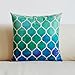 Produktbild DZW Kissen Hold Baumwoll-Leinen Stoff Mode 3D Helle Farbe Stereo Geometrie Reißverschluss Kissen Wohnzimmer Sofa Office NAP Lendenwirbelsäule Kissen Größe 45*45 cm , 4, Eine Vielzahl von Stilen