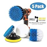 【5-in-1-Reinigungskit】Hochwertiges Premium Duty Bürste hebt kombiniert mit der Hochgeschwindigkeits-Rotation des Bohrers einfach Extrakte Flecken aus Leder und Stoff Polster oder Teppich. ist die revolutionäre neue und einfachere Methode, um praktisch jede Oberfläche schnell zu reinigen. Sie erhalten eine professionelle Reinigungsqualität für Ihr Zuhause oder Ihr Büro zu einem günstigen Preis.