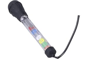 FACEUER Battery Hydrometer, Easy Read High Professional Large Gravity Float Battery Density Meter Fast Detection for Car Diagnostic