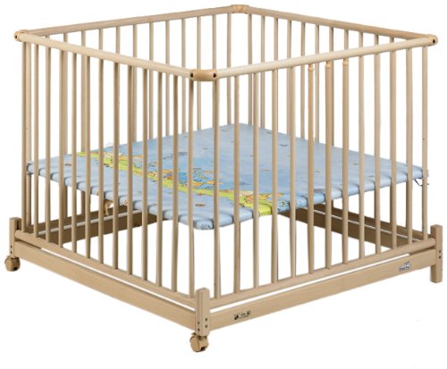 Geuther Europarc Playpen (Natural/ Ducks)