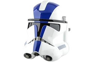 Tianbi Casco mandaloriano, cubierta facial de Halloween, soldado clon imperial Stormtrooper, casco de cabeza completa de PVC de Star Wars, películas de cosplay para adultos