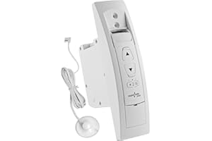 Superrollo Professional GW60 Enrollador Universal para persiana, Montaje de Adorno y Montaje Empotrado, Color Blanco