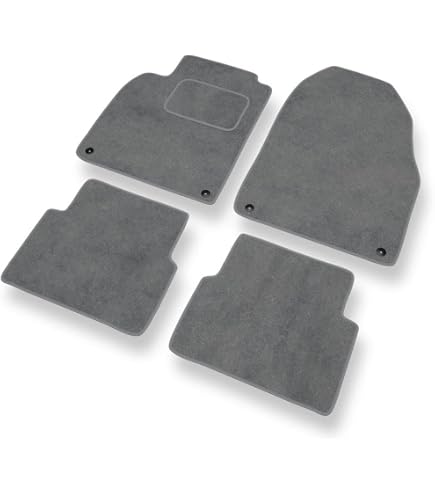 Tappeti Auto Per Saab 9-3 Cabrio (2003-2007) – Prodotti In Italia, Con Antiscivolo, 4 Loghi E 2 Attacchi