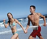 Wasserdichte Taschen trockentasche wasserdichter Beutel strandtasche Bauchtasche zum Bootfahren Kajak Kanu Angeln Rafting Schwimmen Segeln Skifahren Snowboarden mit wasserdichten Handyhülle (Durchlässig) -