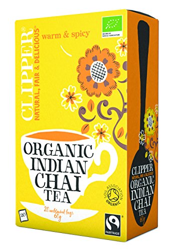 Clipper Fairtrade Bio indischen Chai Tea 20 Beutel 60g