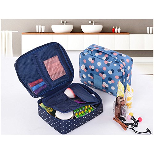 Yiuswoy Damen Tragbare Speicher Wasserdicht Reisen Kosmetiktasche und Kulturbeutel Kulturtasche - 5