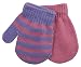 TICK TOCK Baby Girls Mittens Gloves Stripy Plain Cold Weather Winter Thermal