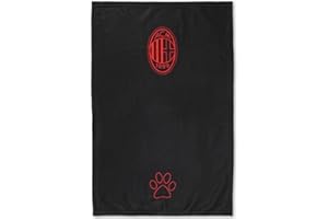 AC Milan Petblanketacmilan Polaina de Cuello, Unisex Adulto, Nero, Taglia Unica