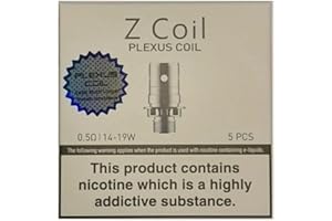 INNOKIN Zenith Plexus 0.5ohm Coil (5pcs), Nicotine Free for INNOKIN Tank No Nicotine