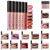 Matt Lippe Glanz, CICIYONER FOCALLURE neue Art und Weise Lippenstift-Kosmetik-Frauen-reizvolle Lippen(44#) - 5