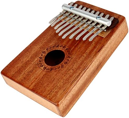 10 Key Mahogany Kalimba African Thumb Piano Finger Percussion Keyboard Music Instruments