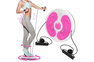 Milygobam Waist Twisting Disc, Twister Exercise for Waist with Handle, Waist Trainer Twisting Disc, Twist Waist Disc Board, Body Shaping Waist Twisting Disc, Exercise Disc, Waist Twister for Home