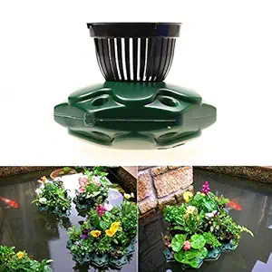 Aquarium Supplies 4Pcs Aquaponics Floating Pond Planter Basket Kit - Hydroponic Island Gardens