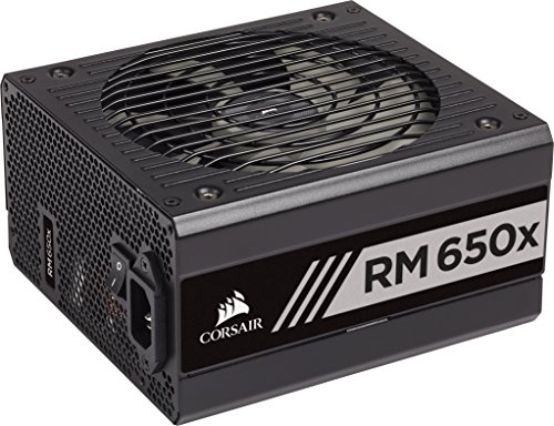 Corsair RM650x - Fuente de alimentaci  n  Totalmente Modular  80 Plus Gold  650 W  EU  Negro