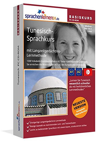 Download Tunesisch-Basiskurs mit Langzeitgedächtnis-Lernmethode von Sprachenlernen24.de: Lernstufen A1 + A2. Tunesisch lernen für Anfänger. Sprachkurs PC CD-ROM für Windows 8,7,Vista,XP / Linux / Mac OS X Download Tunesisch-Basiskurs mit Langzeitgedächtnis-Lernmethode von Sprachenlernen24.de: Lernstufen A1 + A2. Tunesisch lernen für Anfänger. Sprachkurs PC CD-ROM für Windows 8,7,Vista,XP / Linux / Mac OS X
