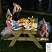 Children's Picnic Table Sandpit Wooden kid's 4 seater garden bench set - fsc 100%