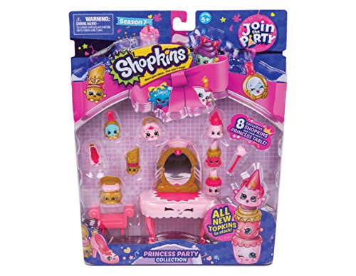 Shopkins HPK78101 Deluxe Pack Princess Party Collection