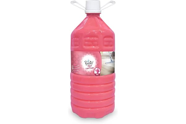 Amazon Brand - Presto Surface & Floor Cleaner 5 Litres Floral Fragrance Essential Liquid Cleaning Solution