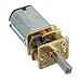 Produktbild Getriebemotor - TOOGOO(R)DC 6V 100rpm Mini Metall DC-Getriebemotor Mikro Elektro mit Zahnrad 3 mm Schaftdurchmesser Modell: N20
