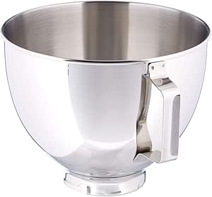Kitchenaid - Bol De Mélange Inoxydable - 4.28ltr - (w10802058) - 5k45sbwh